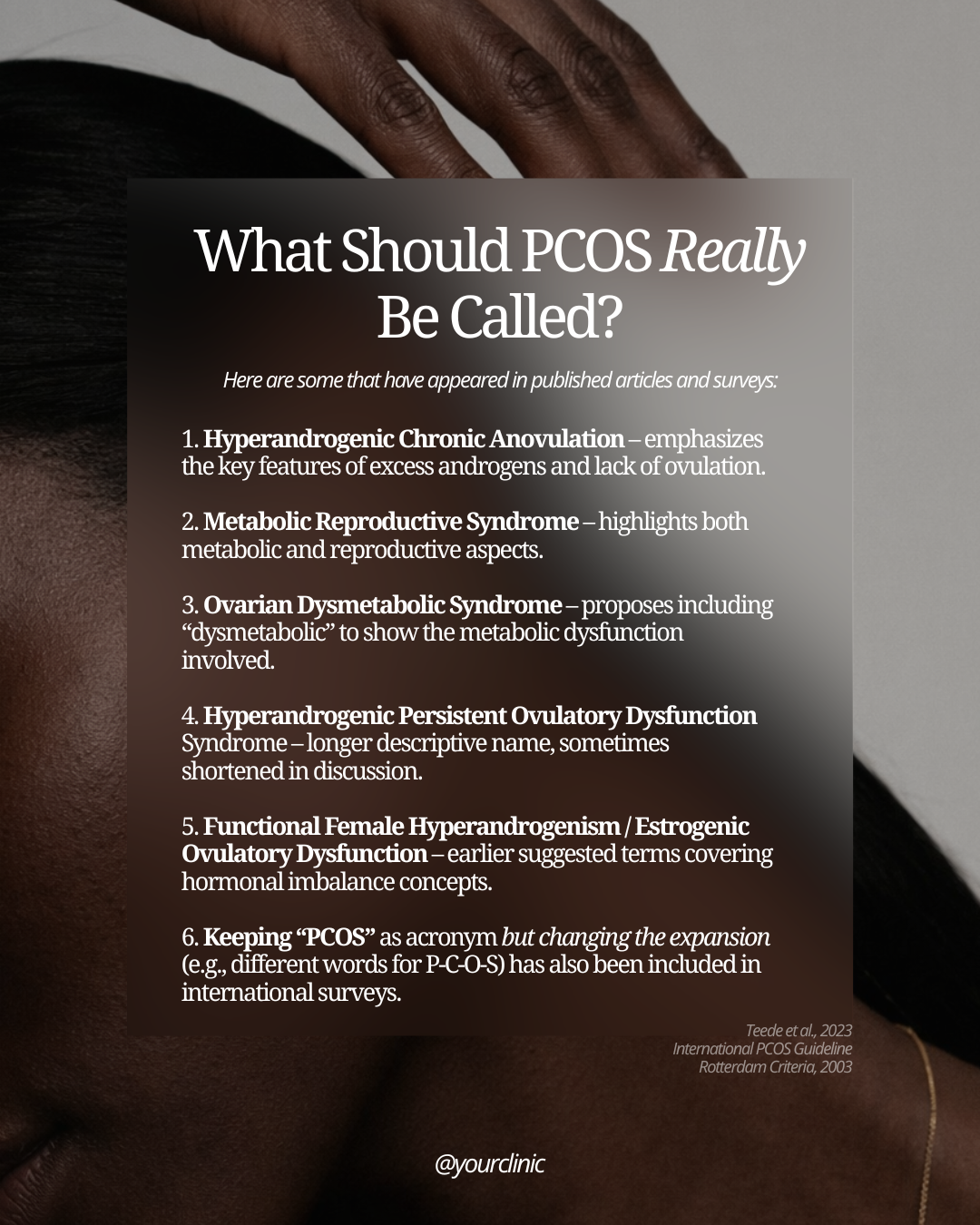 What Should PCOS Really Be Called